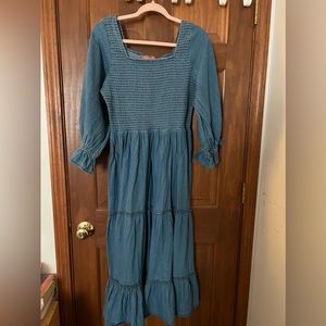 NWOT JessaKae chambray dress size 1x